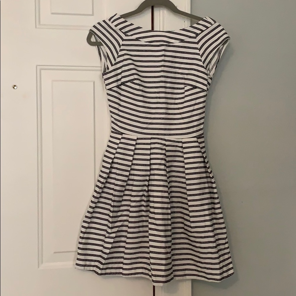 Black & White Striped Dress